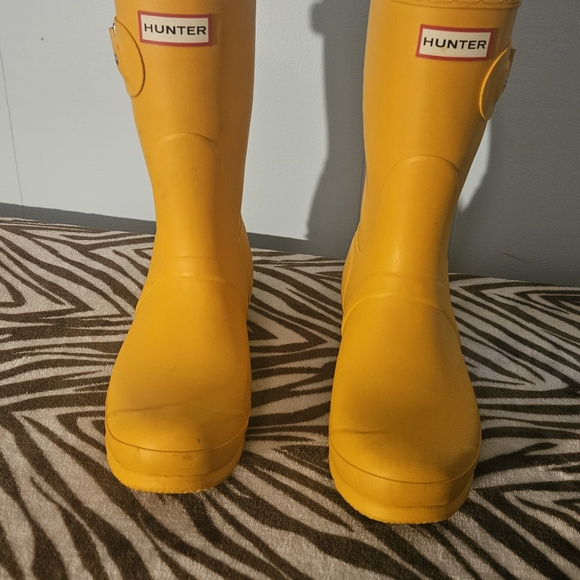 Hunter Women's Boots - Mustard Yellow - Picture 2 of 5